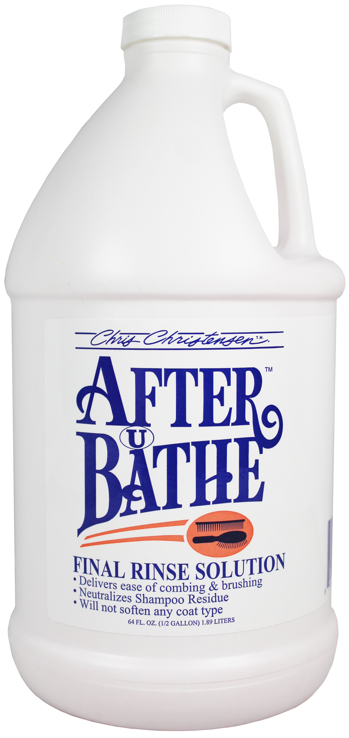 After U Bathe Final Rinse (cuts down drying time)
